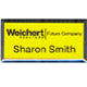 Ultimate Silver Square Frame Badge with Horizontal Logo