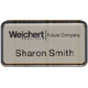 Ultimate Silver Radius Frame Badge with Horizontal Logo